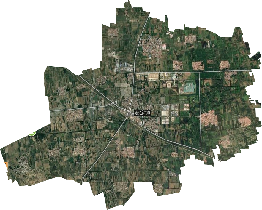 安定镇地图图片