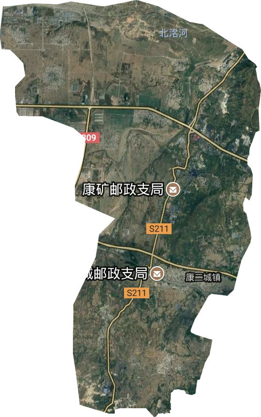 沂南县卫星地图高清版图片