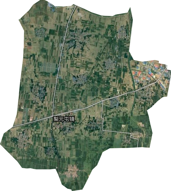 威县卫星地图图片