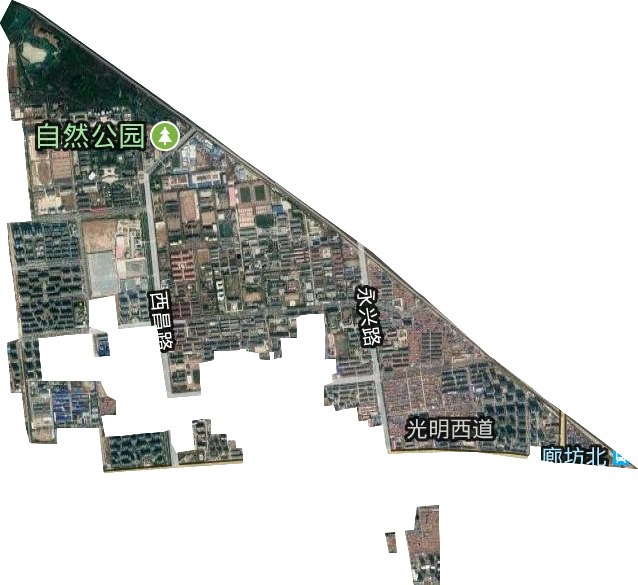 廊坊卫星地图高清图片