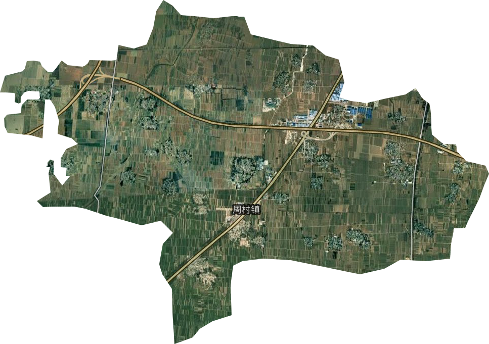周村北郊镇地图高清版图片