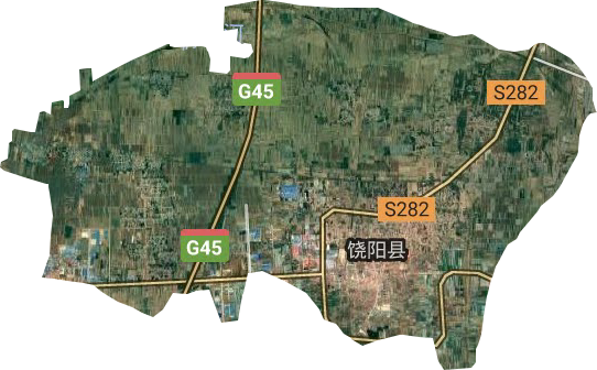 饶阳县城街道地图图片