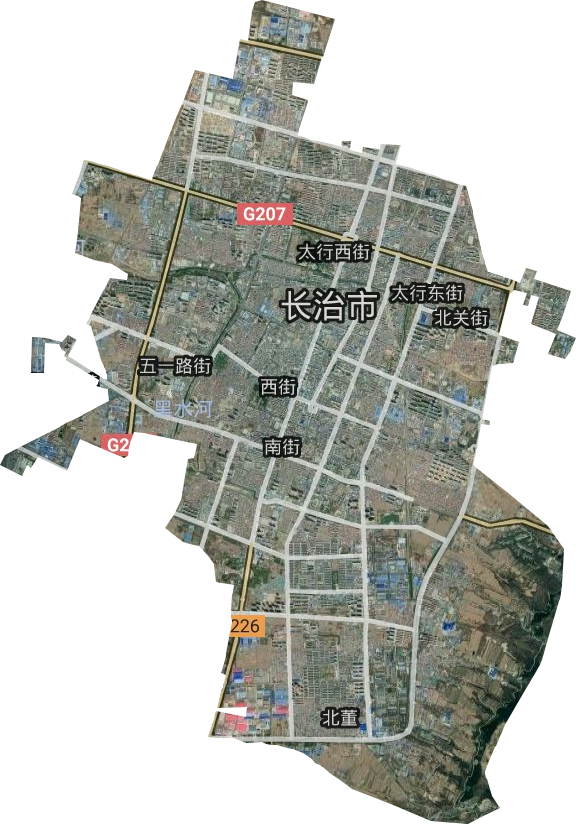 长治街景地图图片