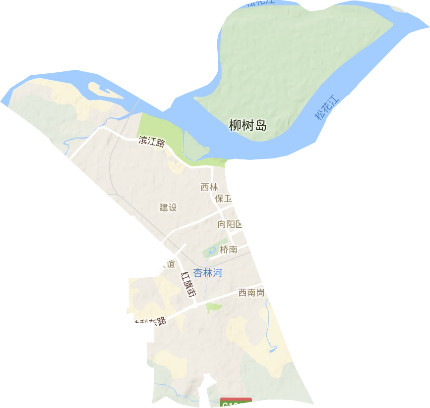 向阳镇地图图片