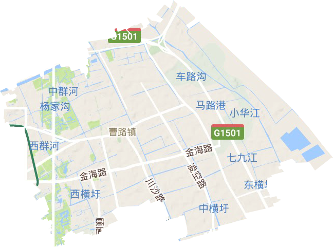 曹路镇地图图片