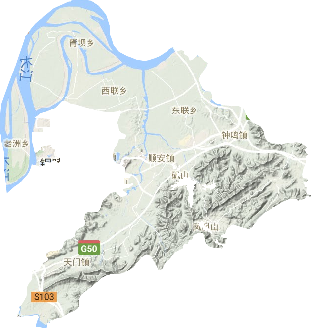 安义县乡镇分布图图片