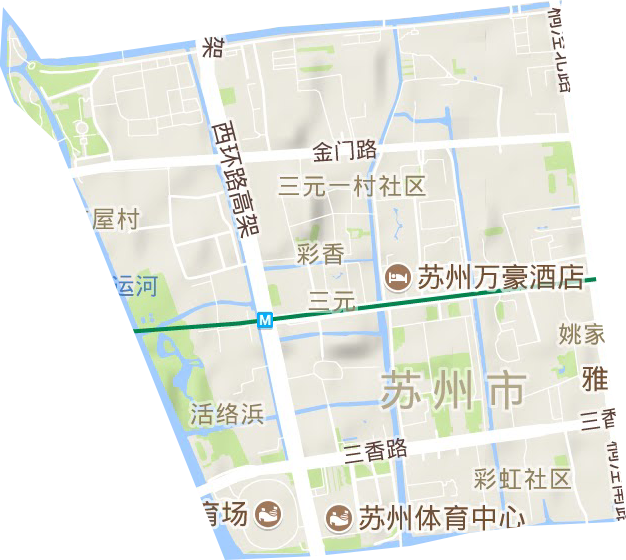 金阊新城地图图片