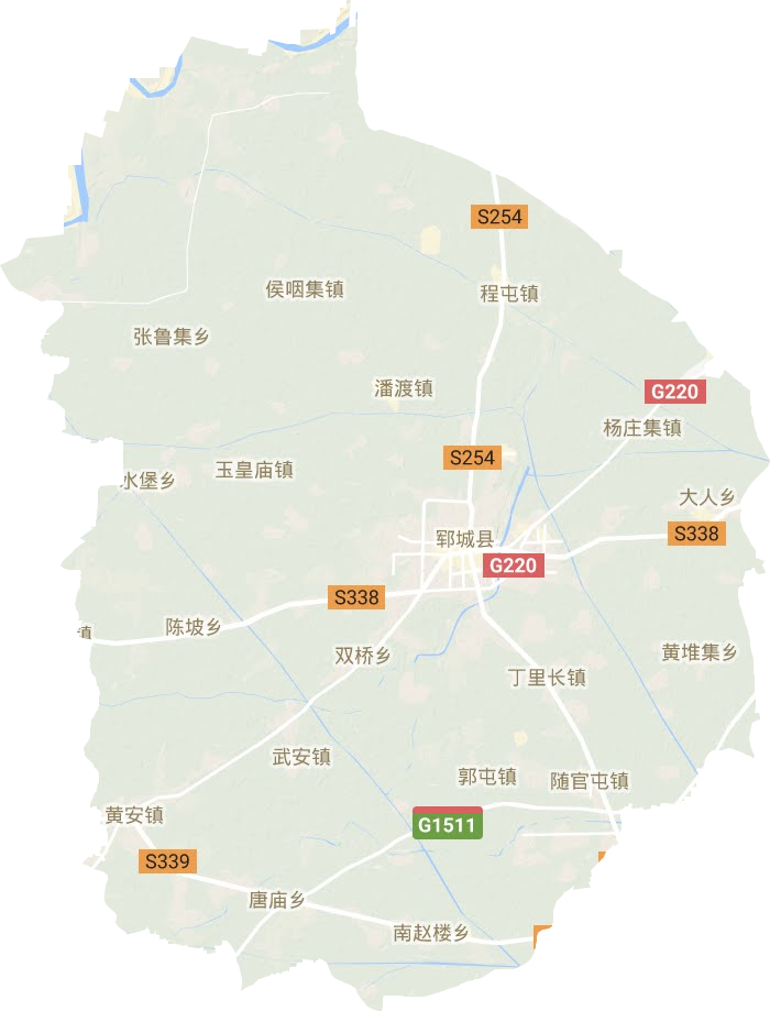 郓城县武安镇地图图片