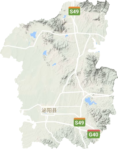 泌阳县县城地图图片