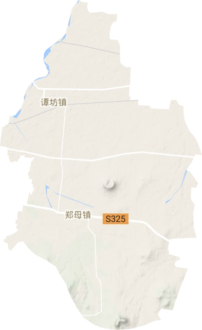 青州市谭坊镇地图图片