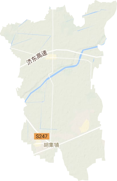 钟祥市胡集镇地图图片