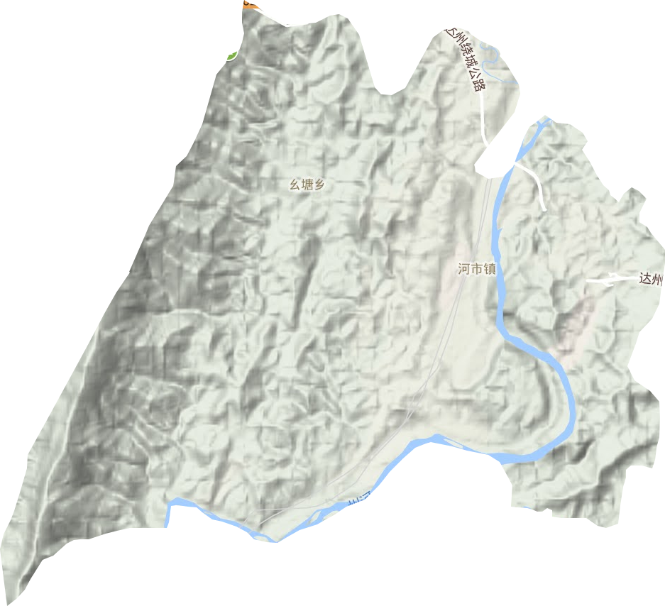 河市镇地图图片