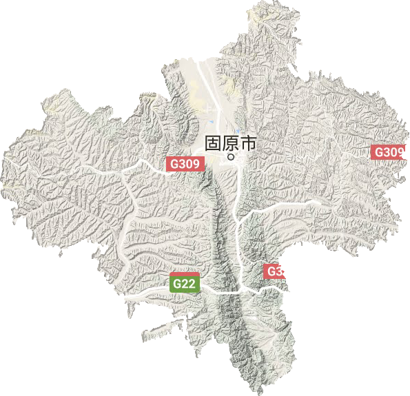 固原原州区详细地图图片